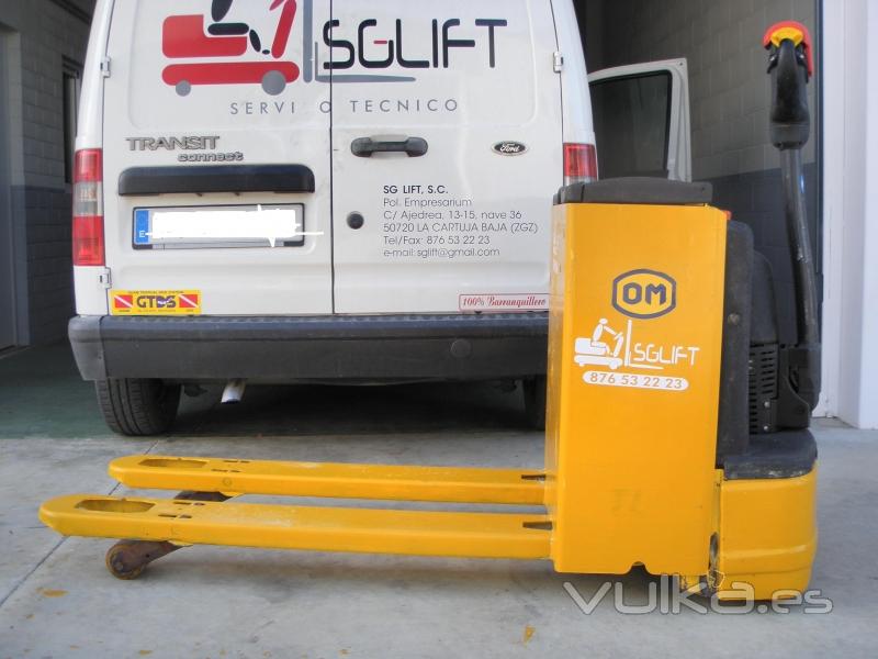 SGLIFT ZARAGOZA REPARACION ALQUILER Y VENTA DE CARRETILLAS ELEVADORAS