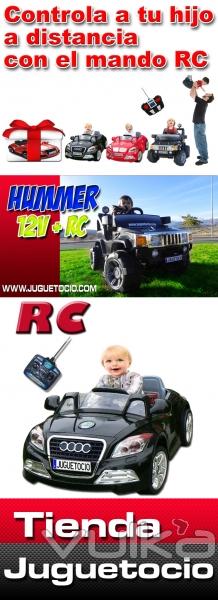 Coches teledirigidos para nios, suba a su hijo a un RC y controle su paseo, Si su hijo es muy peque