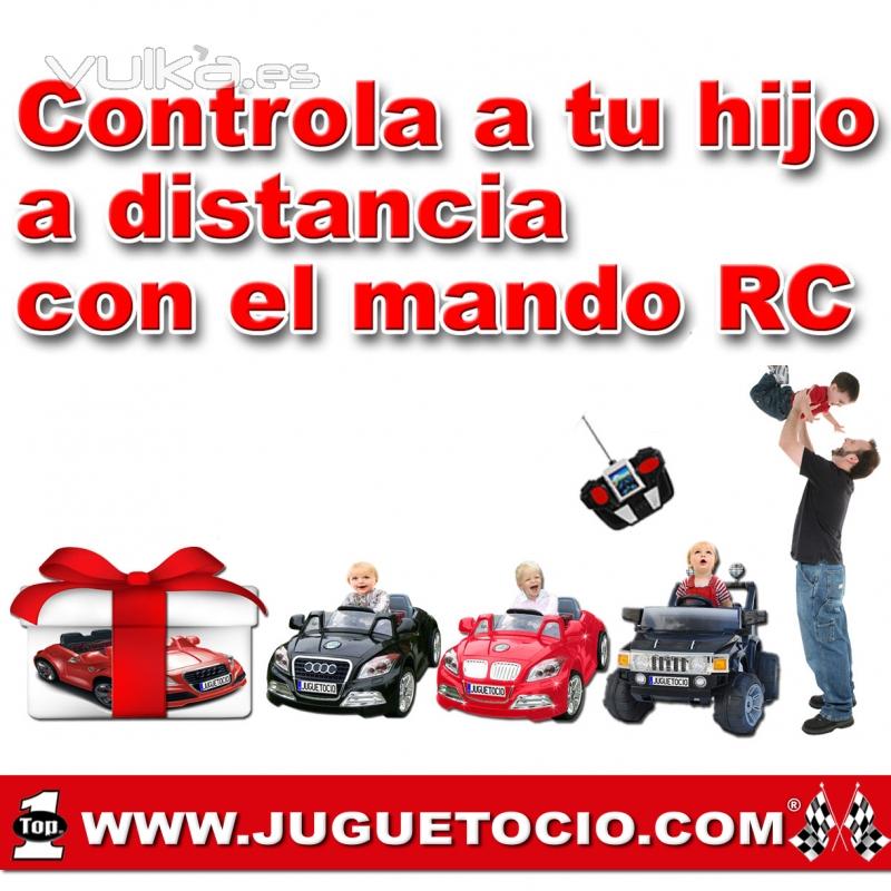 Coches teledirigidos para niños, suba a su hijo a un RC y controle su paseo, Si su hijo es muy peque