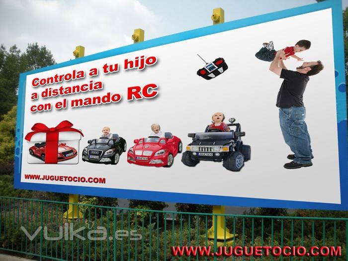 Coches teledirigidos para nios, suba a su hijo a un RC y controle su paseo, Si su hijo es muy peque