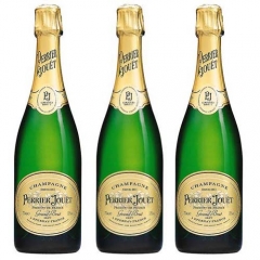 Champagne perrier jouet grand brut lote minimo 3 cajas de 6 botellas desde 144,00 eur la caja
