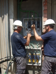 Maiser ingenieros - conexion linea subeterranea de baja tension a cgp murcia