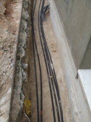 Maiser ingenieros - lineas de baja tension tendidas en zanja murcia