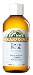Tonico facial pieles secas (250 ml) pepino y aguacate - corpore sano  -10,40 eur