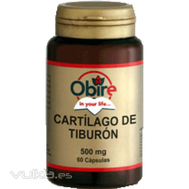 OBIRE: Cartílago de Tiburón, el antiinflamatorio no medicamentado más potente.