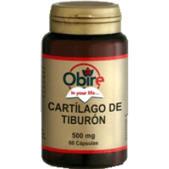 Obire: cartlago de tiburn, el antiinflamatorio no medicamentado ms potente.