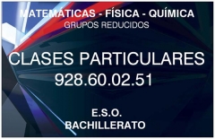 Clases particulares arucas no dude en contactarnos
