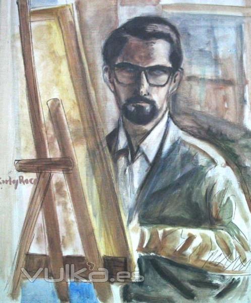 Autorretrato barba, 1960