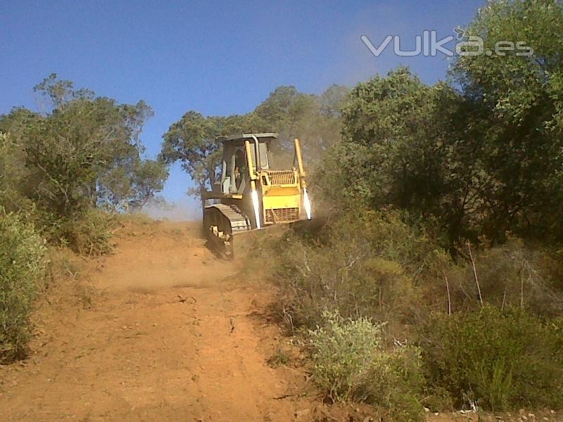 apertura de cortafuegos, deslindes, preparacion de terrenos para cerramientos