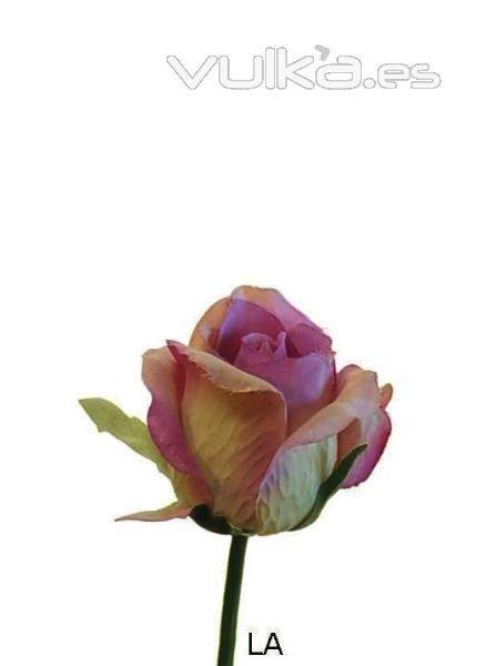 Rosas artificiales economicas. Capullo rosa artificial pequeño lila oasisdecor.com