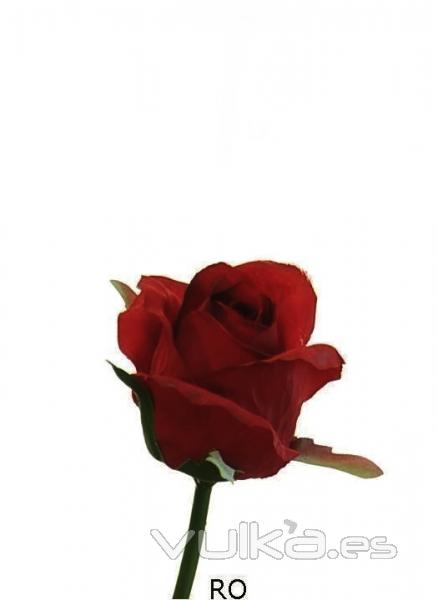 Rosas artificiales economicas. Capullo rosa artificial pequeo rojo oasisdecor.com