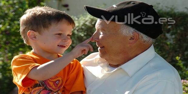 Nieto y abuelo