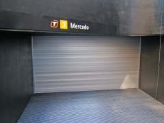 Cierre automatico de seguridad en aluminio