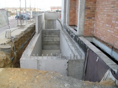 Calcul i dimensionat diposits soterrats formigo de recuperacio aigues pluvials edifici plurifamiliar