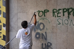 Limpieza de graffitis
