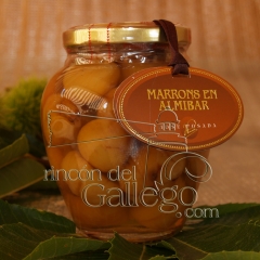 Marrons en almibar  en wwwrincondelgallegocom
