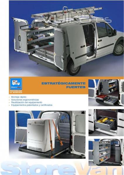 EQUIPAMIENTO DE FURGONETAS