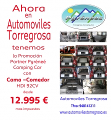 Partner comedor y cama desde 12995 ,cuando uno quiere disfrutar del placer de viajar en libertad