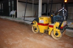 Compactacion terreno mediante compactadora