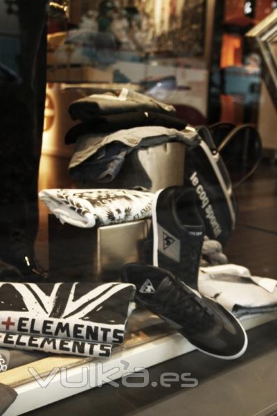 Zu Elements, Le Coq Sportif, Japan Rags en Showroom Aranjuez (Madrid)