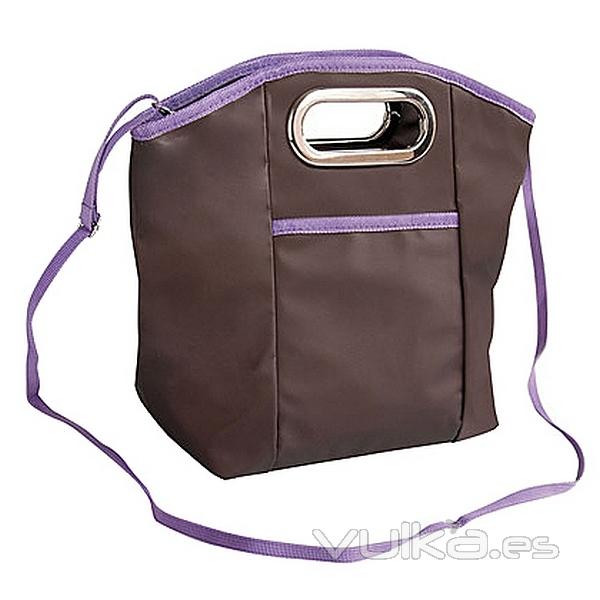 Bolsa termica Lady lunchBox chocolate lila en lallimona.com (1)