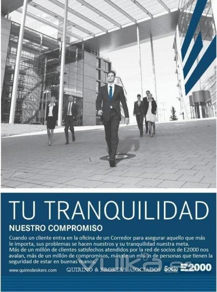 QUIRINO & BROKERS - La tranquilidad en tus seguros la encontrarás en nuestra empresa QUIRINO & BROKE