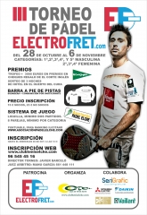 Iii torneo de padel electrofret cte