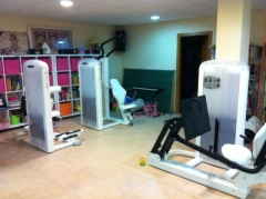 Aprovechando el garaje para entrenar