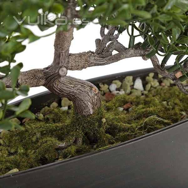 Plantas artificiales. Bonsai artificial té 28 en lallimona.com (1)