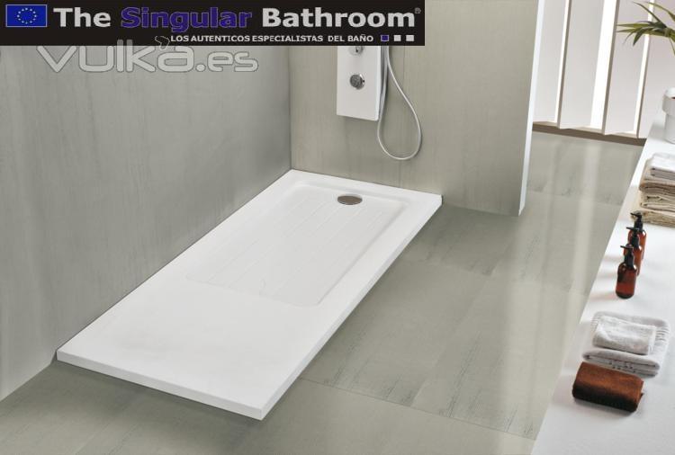 instalacion montaje plato de ducha the singular bathroom  cambiar baera por ducha por plato de duch