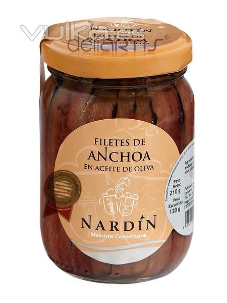 Genuinas Anchoas del Cantbrico NARDIN 210 gr.