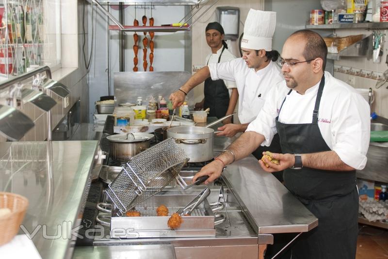 Chef Siddhartha with his team at Rasoi by Siddhartha,