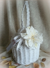 Bolso de punto para novia