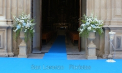 Iglesias en murcia , floristeria san lorenzo , flores para iglesias
