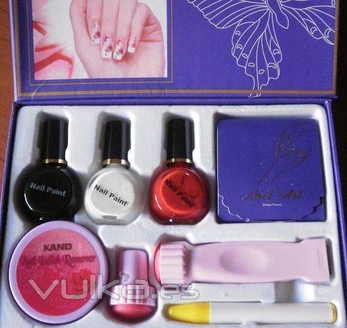 kits stamping nailart a un precio asequible y accesorios de estamping