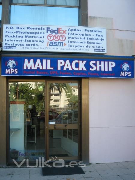 Fachada Mail Pack Ship