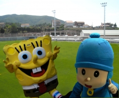 Mascotas para los ninos, repartir publicidad en eventos