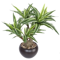 Plantas artificiales. planta artificial dracaena varietaga 44 en lallimona.com