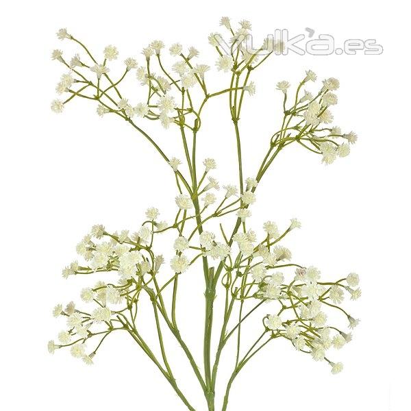 Plantas artificiales con flores. Rama artificial flores gypsophila pequea 68 en lallimona.com