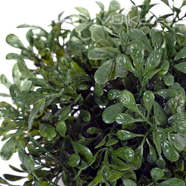 Plantas artificiales. Planta artificial bola boxwood maceta 16 en lallimona.com (1)