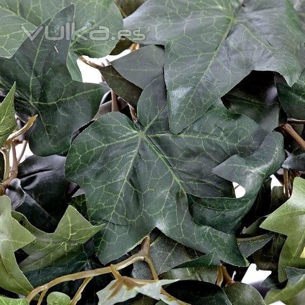 Plantas artificiales colgantes. Planta artificial colgante hiedra verde en lallimona.com (1)