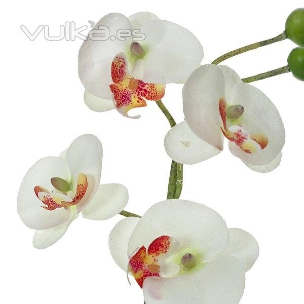 Plantas artificiales con flores. Planta artificial flores orquidea maceta 30 en lallimona.com (1)