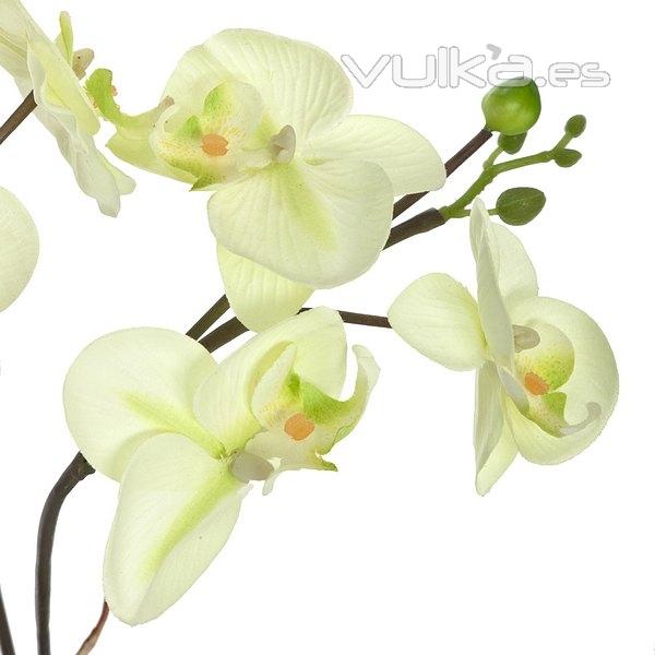 Plantas artificiales con flores. Planta artificial flores orquidea maceta 50 en lallimona.com (1)