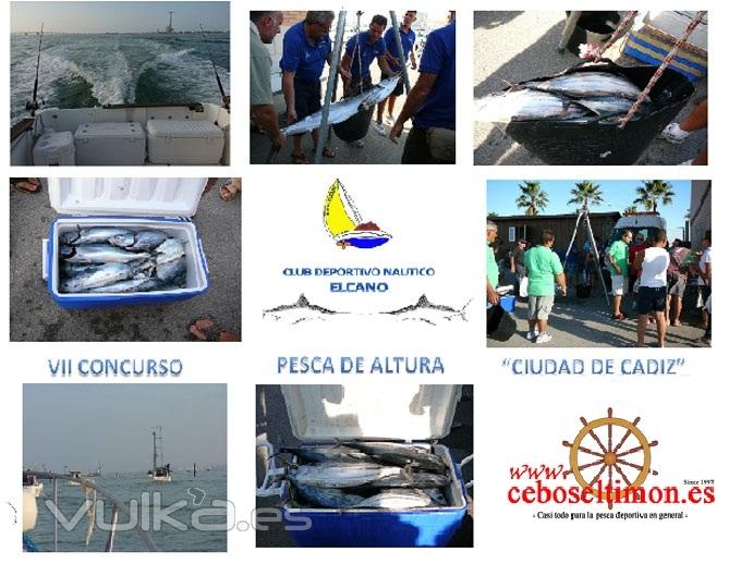 www.ceboseltimon.es - VII Concurso Pesca de Altura - Ciudad de Cadiz  Club Deportivo Nautico El Cano