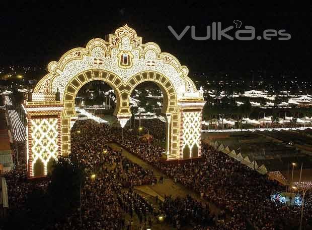 Portada Feria de Abril de Sevilla