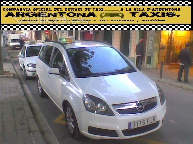 Taxi Argentona, taxis de fina a 7 places tel: 930013218