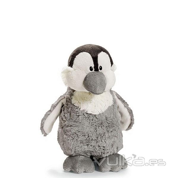 Nici pingino gris peluche 15 en lallimona.com