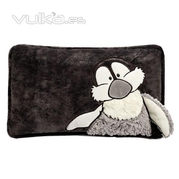 Nici pingüino gris oscuro cojín 43 en lallimona.com