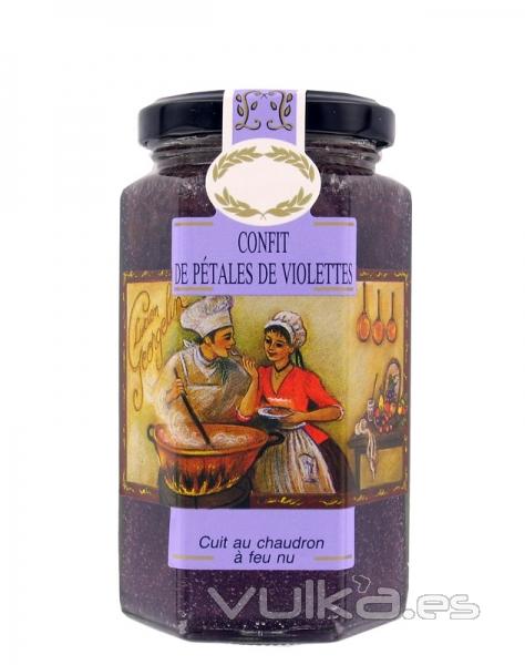 Confitura ptalo de violeta