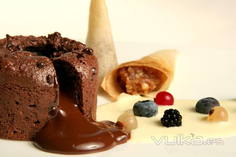 Coulant de chocolate